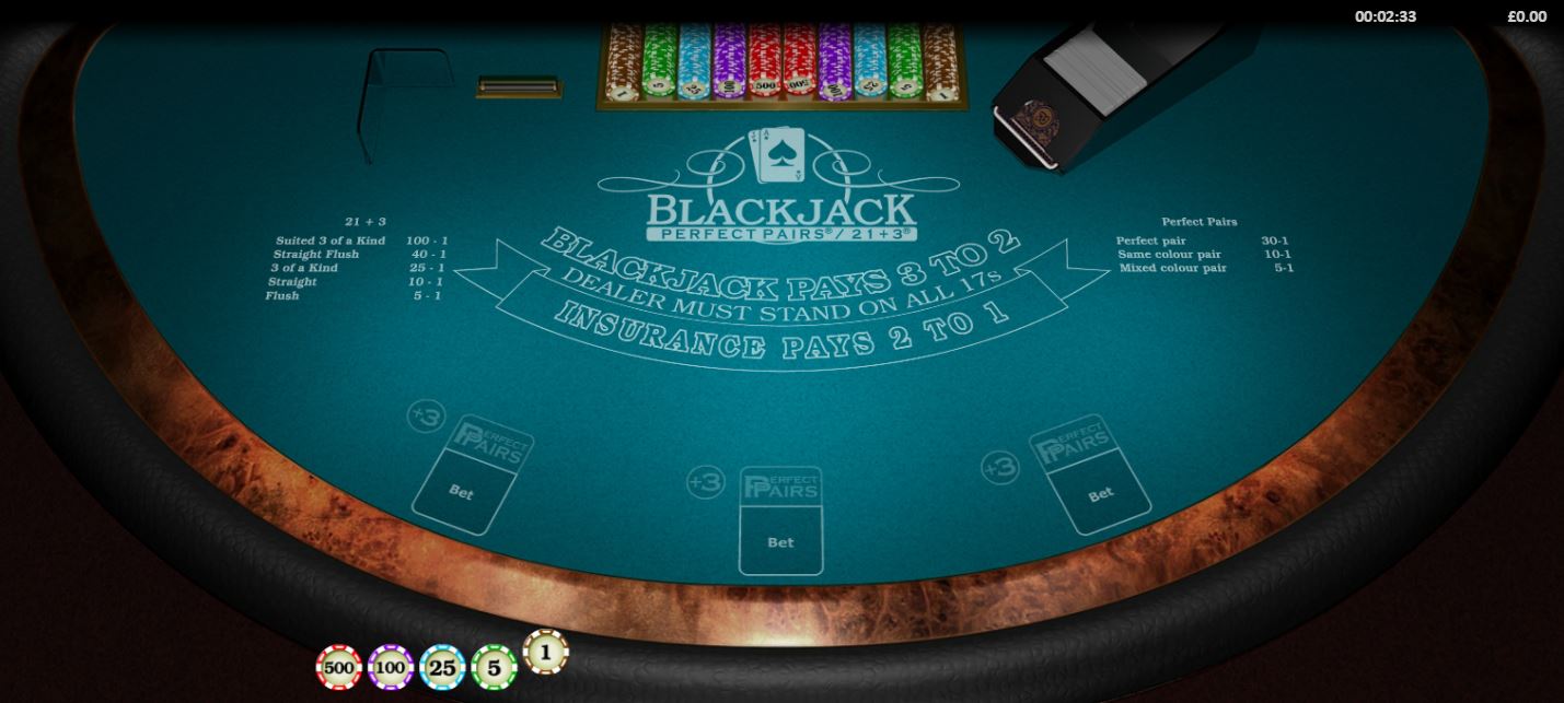 Table Blackjack